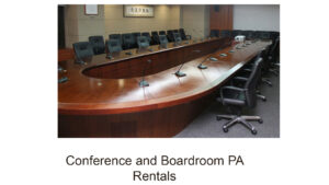 Conference and Boardroom PA rentals