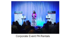 Corporate Event PA Rentals