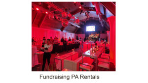 Fundraising PA Rentals